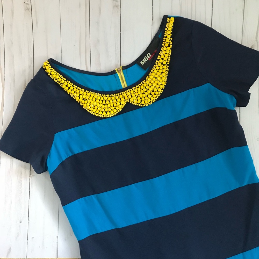 Miss Sixty beaded colorblock dress 🌟🔹STUNNING🔹